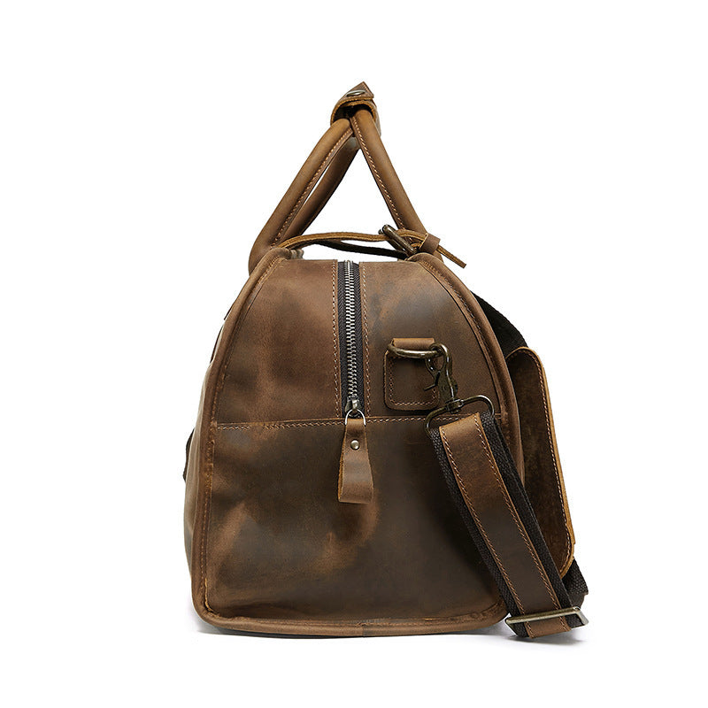 Sac Vintage de Voyage en Cuir Européen et Américain – Portable & Élégant | Ravelux