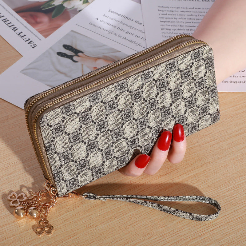 Portefeuille Femme Chic à Double Zip | Ravelux