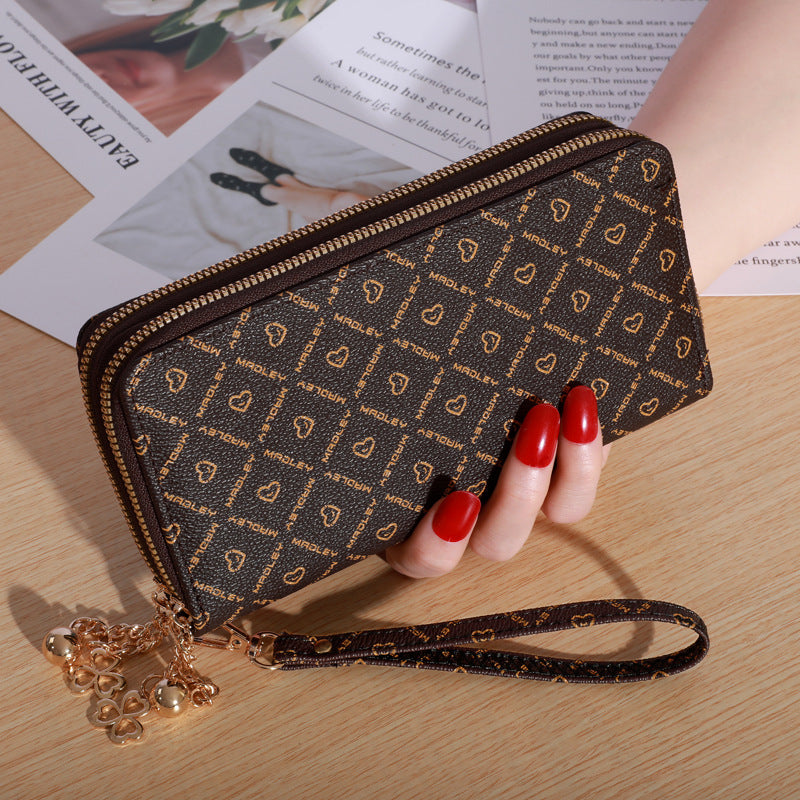 Portefeuille Femme Chic à Double Zip | Ravelux