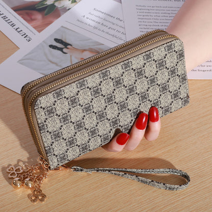 Portefeuille Femme Chic à Double Zip | Ravelux