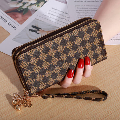 Portefeuille Femme Chic à Double Zip | Ravelux